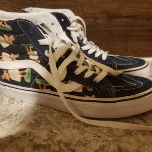 Hula Girl Vans